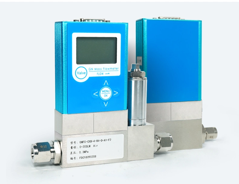 High Accuracy Portable Natural Flowmeter Ammonia Hydrogen Argon Wet Test Gas Digital Flow Meter Gas Mass Flow Controller Air Flow Meter