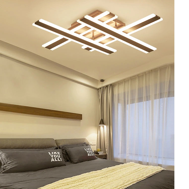 Living Room Bedroom Dining Room Ceiling Lamp LED Creative Simple New Lighting Juneau Modern 3D Lighting Fixture