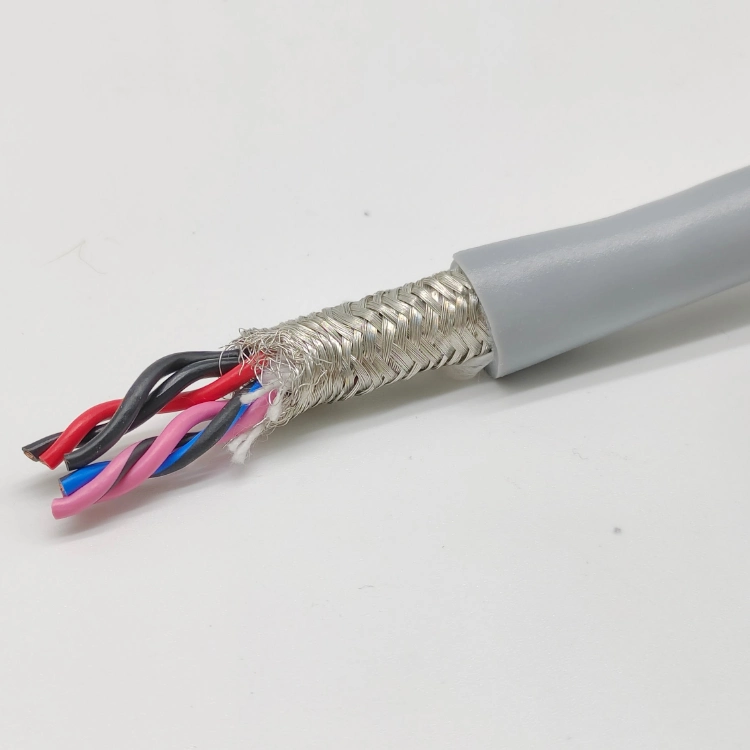 High Flexible Shielded Cable Twisted Pair Copper Conducted Cable Rvvsp Cables