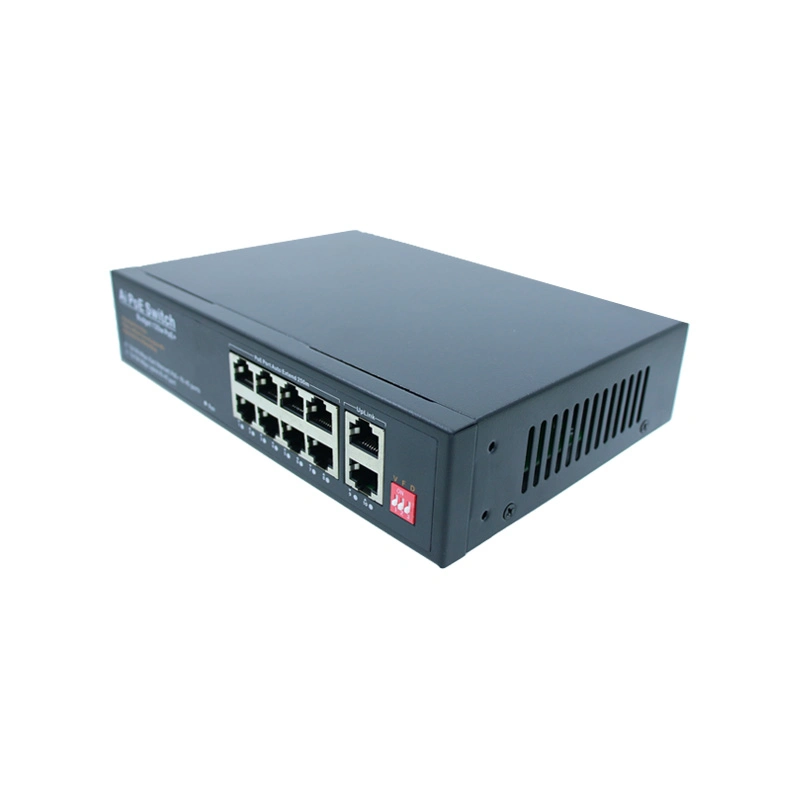Cx-S802f-H Unmanaged Poe Switch 8 Electrical Ports 2 Uplink Electrical Port Intelligent Switch