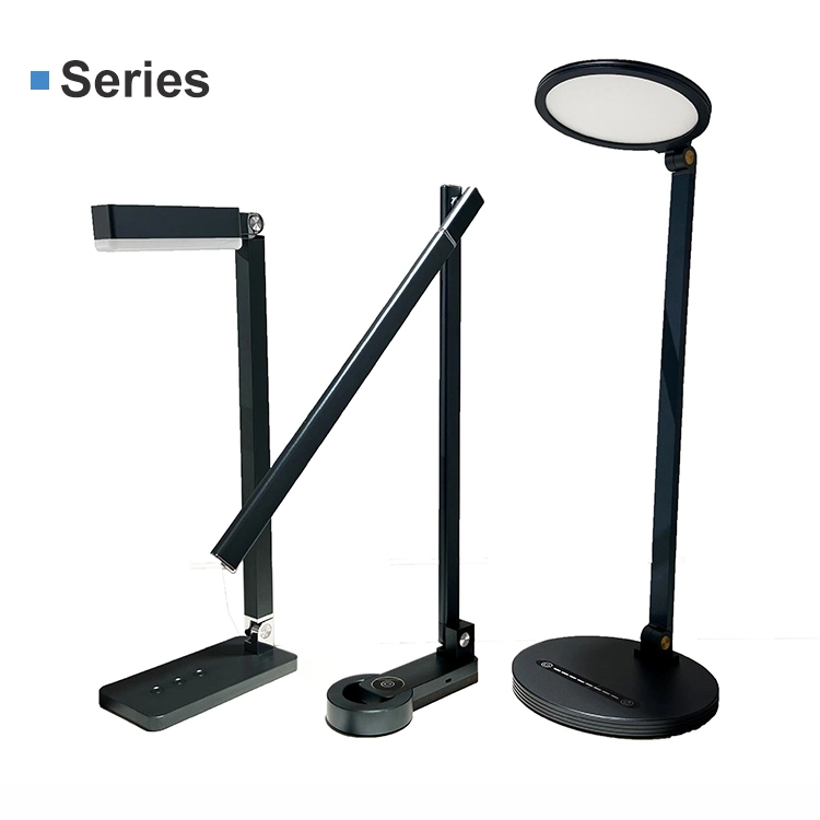 LED Table Light Aluminum Eye-Caring Desk Lamp Super Bright 860lm Reading Lamp