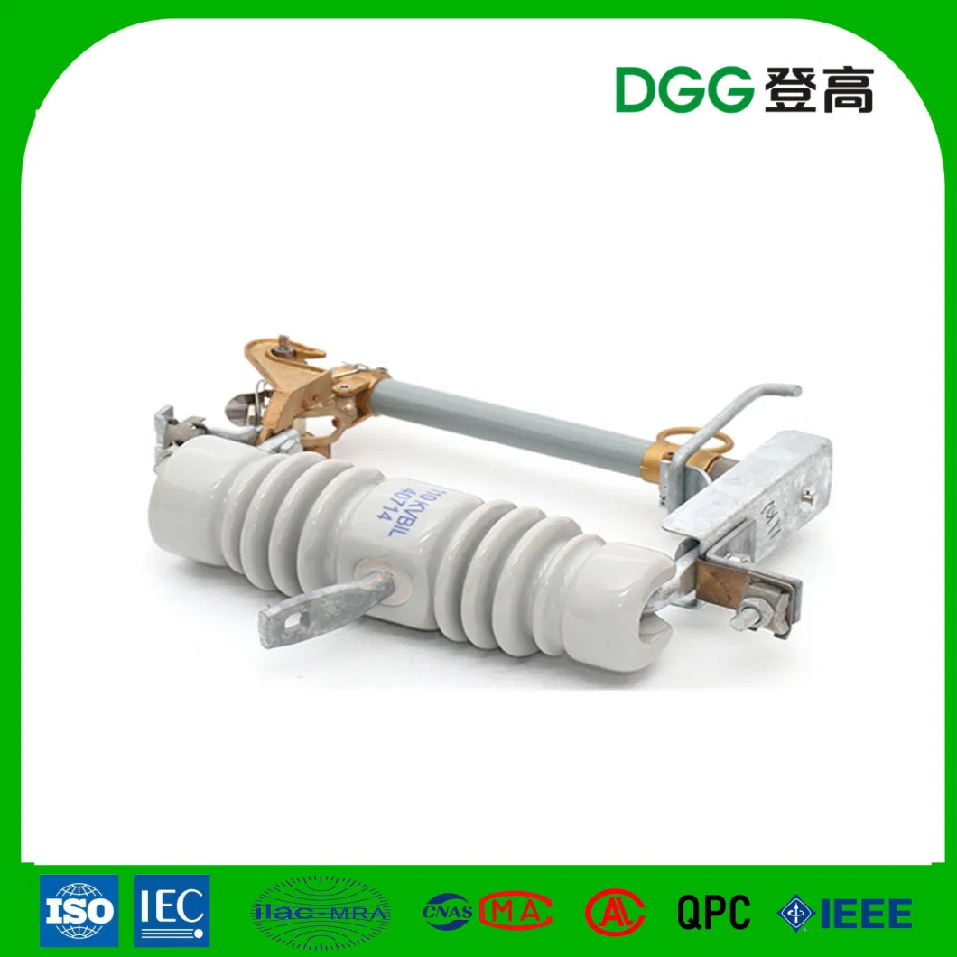 (H) RW11-12 (F) Series Current Limiting Porcelain High Voltage Speed Fuses Drop out Ceramic Fuse Cutout with Holder