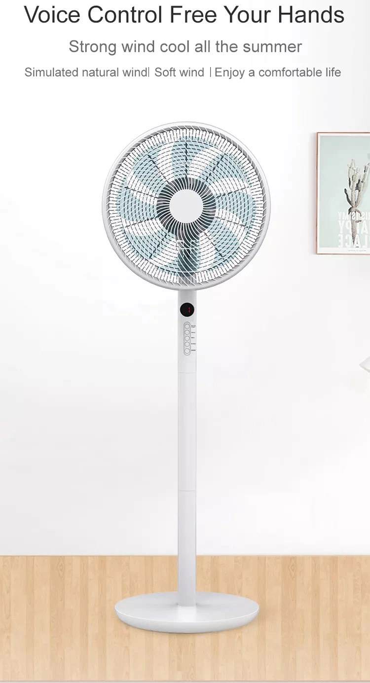 Electric Rechargeable with Remote 16 Inch Commercial Stand Fan