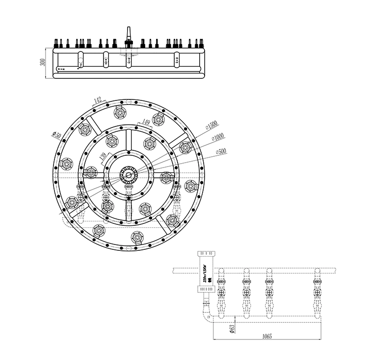 Outdoor LED Lighting Stainless Steel Musical Dancing Water Fountain Equipment