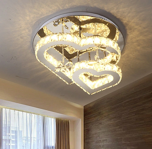 Crystal LED Ceiling Lamp Modern Dining Room Lighting Bedroom Ceiling Light