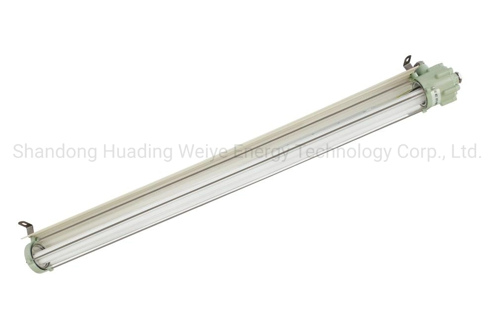 LED Flame Proof Linear Tube Lighting Fixture with Atex Certificate by TUV