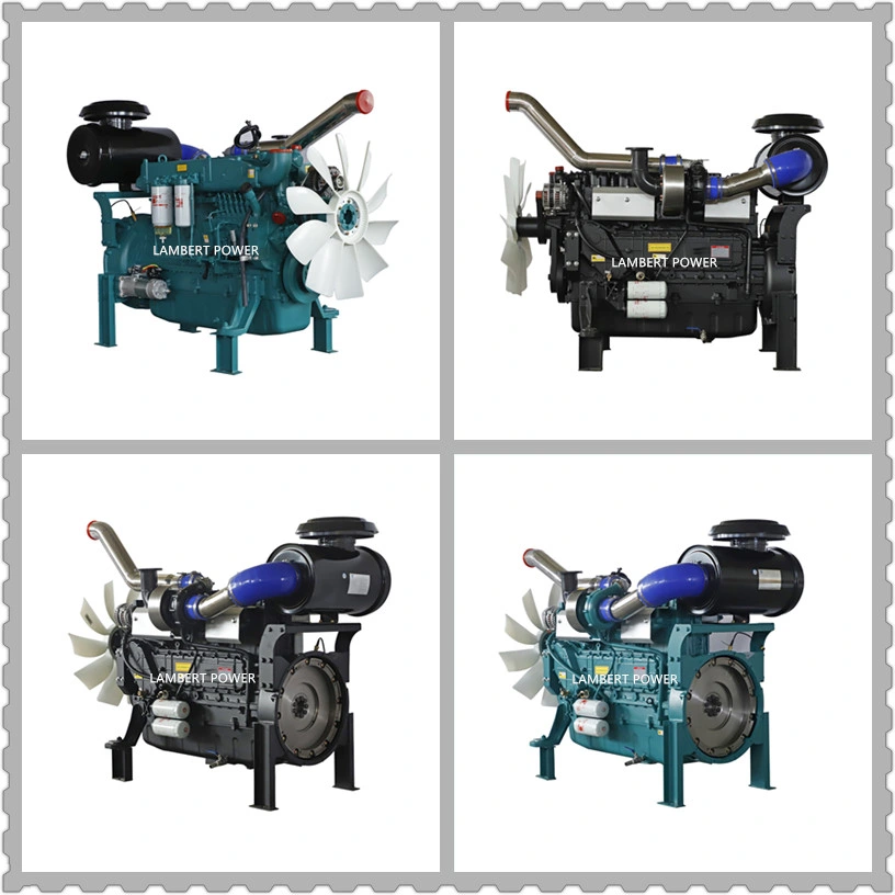 New 6 Cylinders Water Cooled Diesel Engine/ Diesel Generator Set/Marine Engine/Pump Engine with CE Certificate
