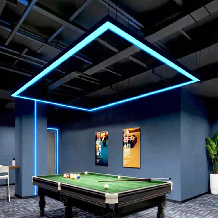 LED Pendant Suspended Ceiling Light with Square Rectangle Shape