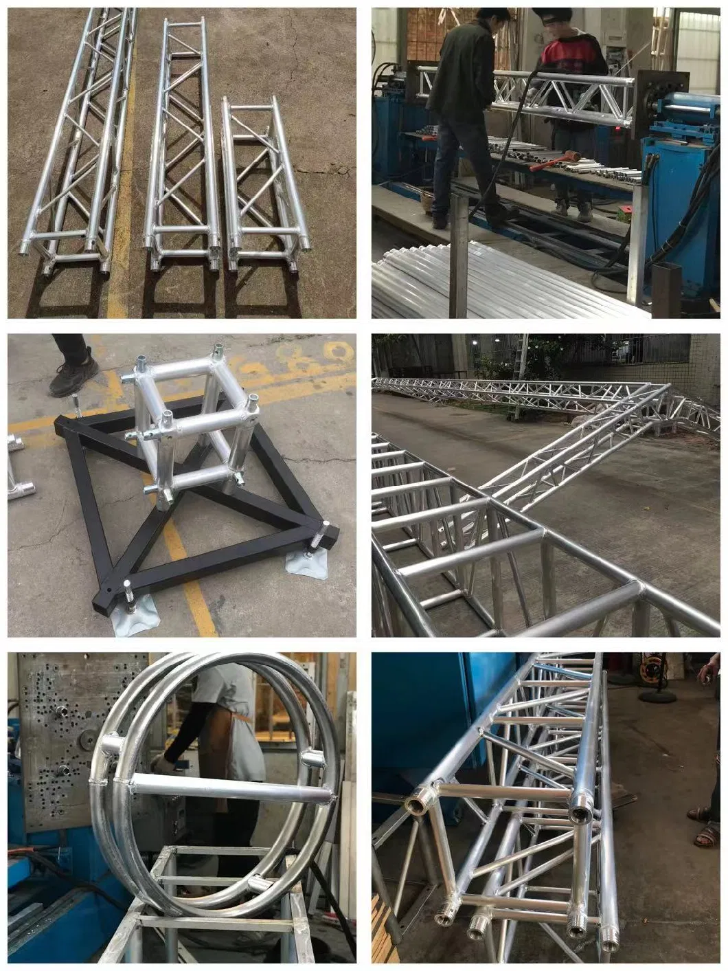 Aluminum Roof Truss F34 Deck Stage Mini Frame Line Array Stand Speaker Lighting Truss System Stage Equipment