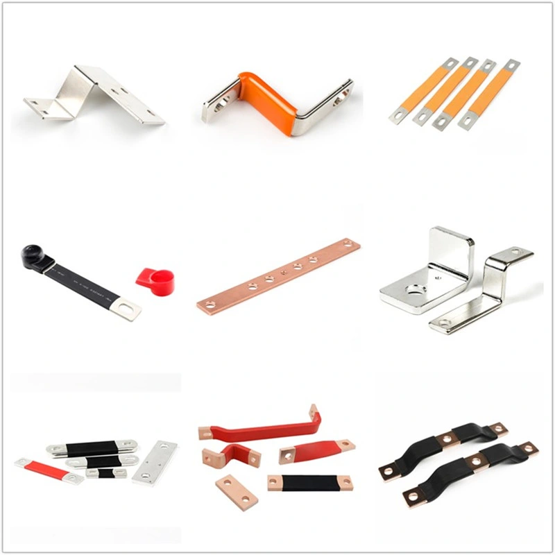 Power Components Copper Busbars Transformer Bonds Flexible Conductor Braids