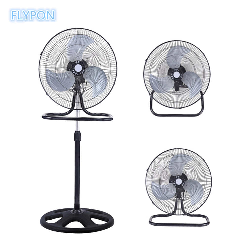 Flypon Fs45-3in1 Commercial Industrial High Velocity Stand Fan 18 Inch Powerful Floor Fan