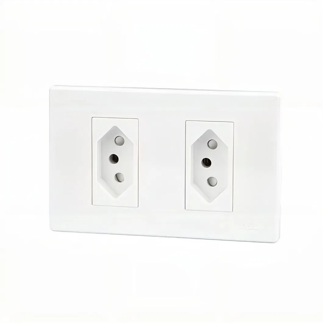 2023 New Electrical Wall Switch with Brazil Sockect Type 118