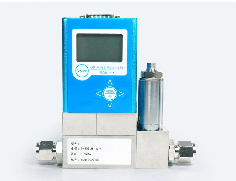 High Accuracy Portable Natural Flowmeter Ammonia Hydrogen Argon Wet Test Gas Digital Flow Meter Gas Mass Flow Controller Air Flow Meter