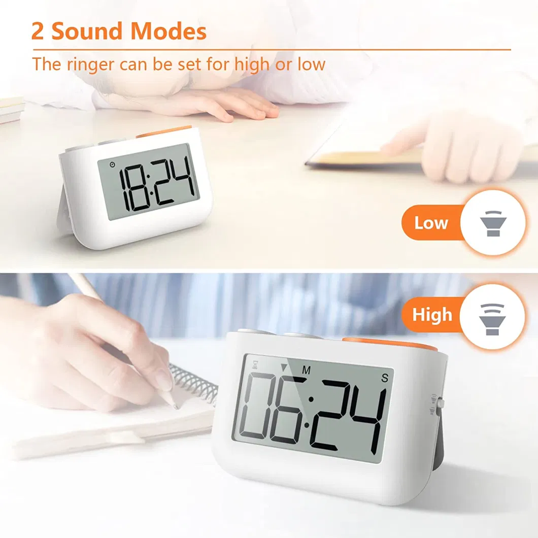 Promote Gift ABS Plastic Kitchen Cooking Timer with Adsorption Magnet