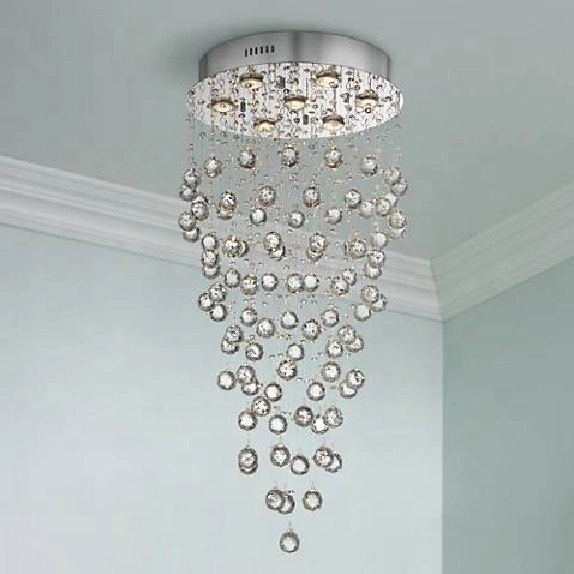 Drop Crystal Ceiling Chandelier LED Crystal Decoration Light (WH-CA-01)