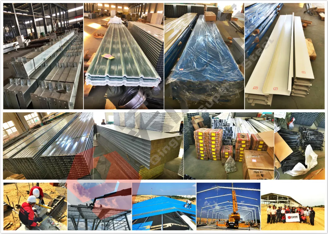 Light Metal Building Commercial Store Steel Structure Strips Malls Retail Store for Sale