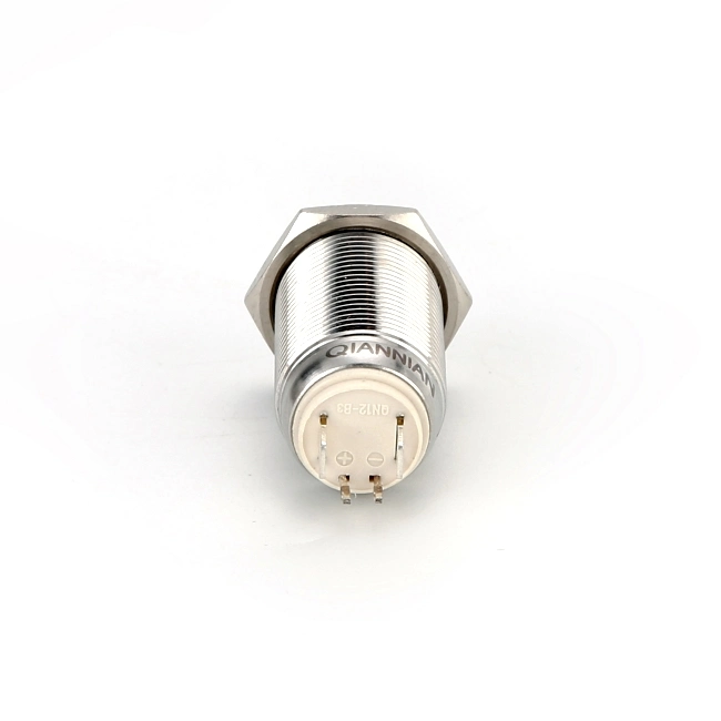 12mm Metal LED Light Illuminated Pushbutton Switches on off Push Button Switch