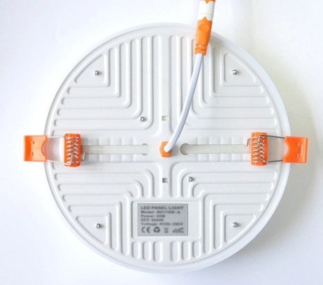 Recessed Round Flat LED Panel OEM Adjustable Ceiling Downlight