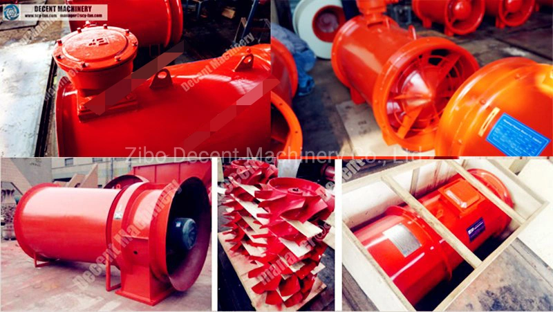 OEM SDS Wind Tunnel Jet Industrial CE Approved Flow Decent Underground Coal Tunnel 75kw Mine Vent Axial Jet Fan for Mining