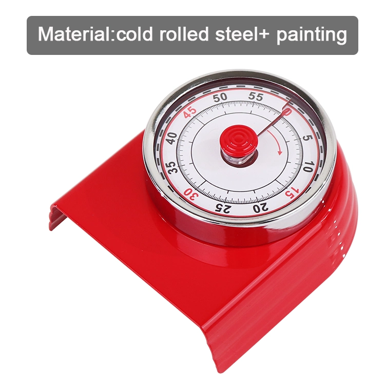 New Design Promote Painting Rolled Steel Waterproof Mechanical Kitchen Timer