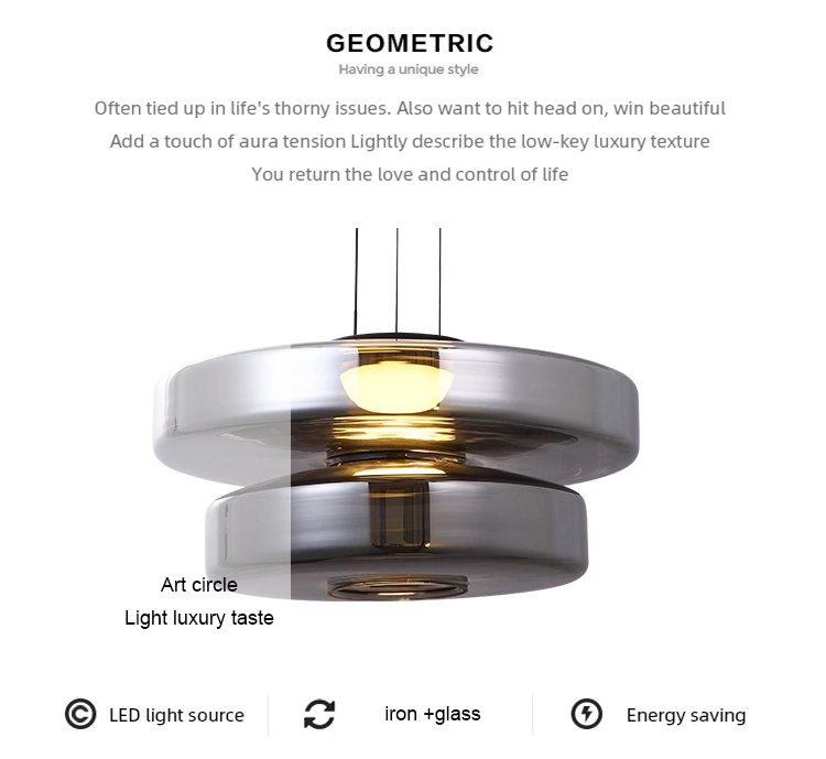 Hot Sell Modern Metal Glass LED Chandelier&amp; Pendant Lighting