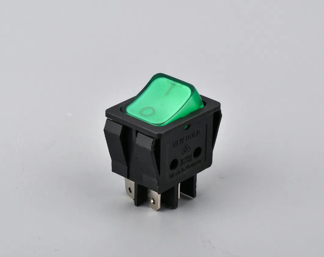 10A 250V Waterproof Electronic Light Toggle Rocker Push Button Micro Socket Switch