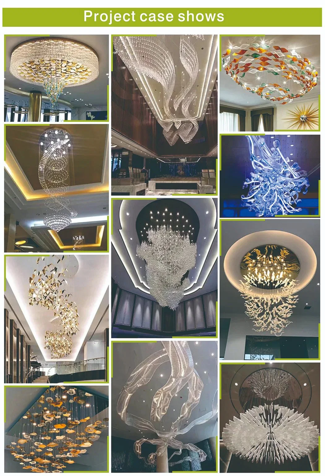 Modern Luxury Acrylic Chandelier Light Customizable Hotel Project Iron Large Acrylic Living Room Lighting