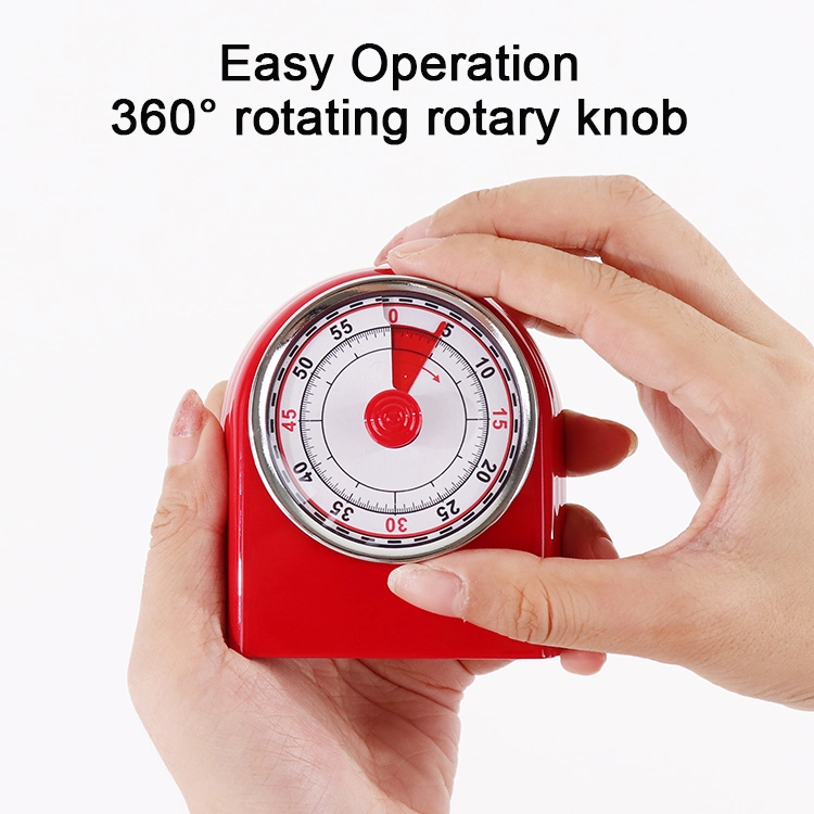 New Design Promote Painting Rolled Steel Waterproof Mechanical Kitchen Timer