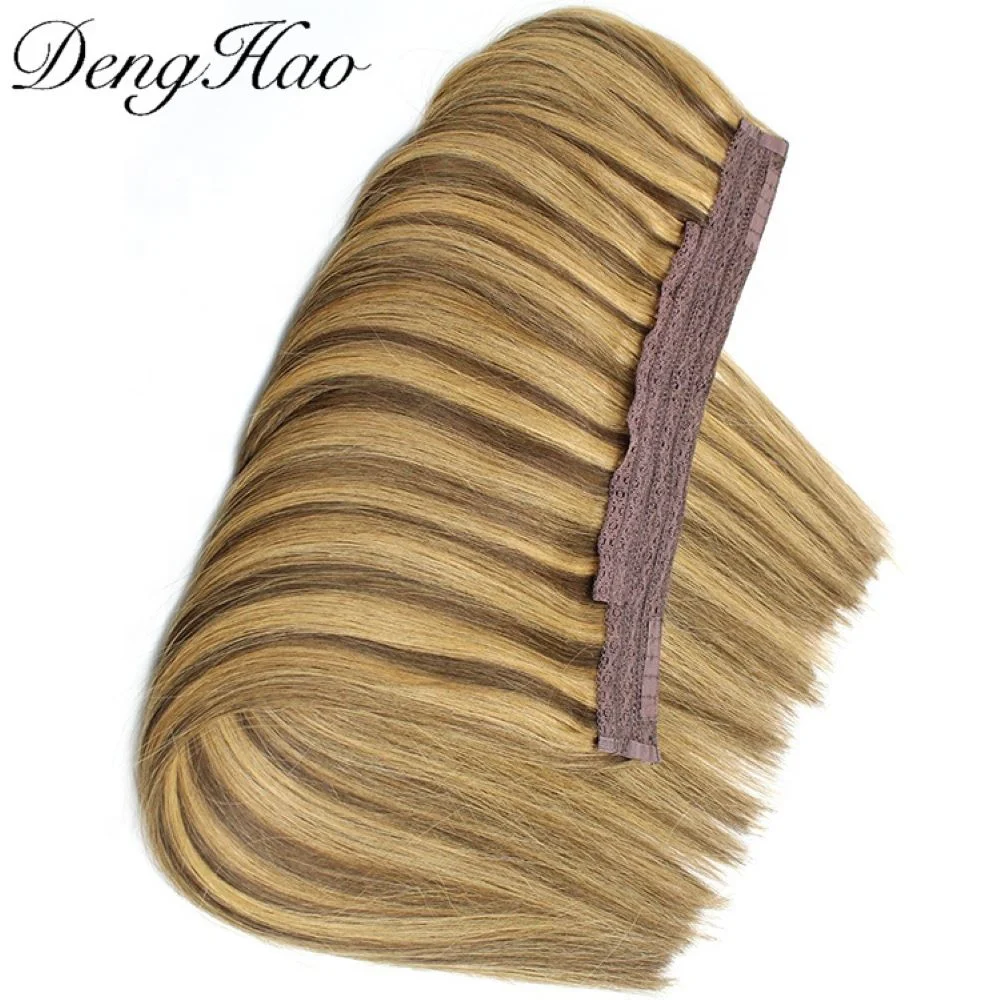 Top Grade Virgin Cuticle Aligned Hair Halo in Hair Extensions