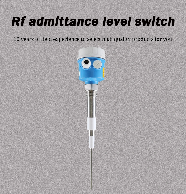 Stainless Steel Corrosion Resistant Intelligent RF Admittance Level Gauge Material Level Switch
