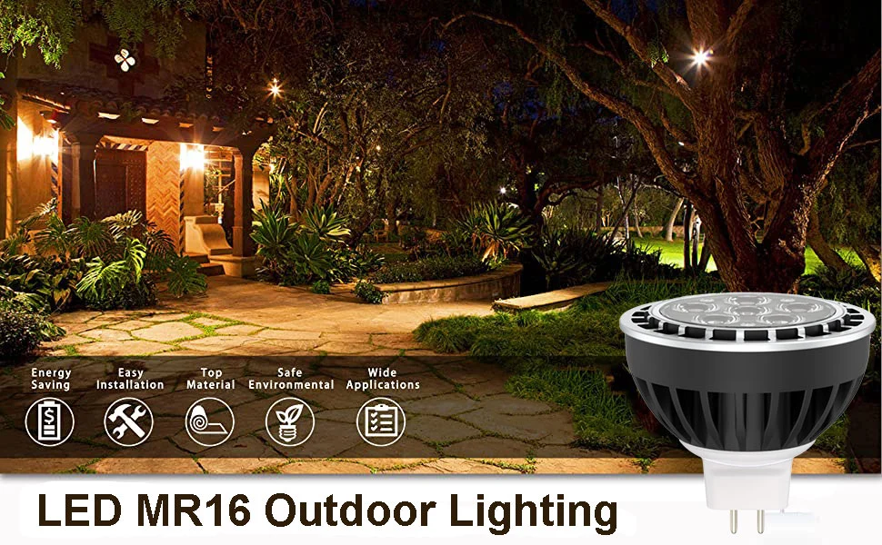LED Outdoor Garden Light Fixture MR16 for Landscape Lighting