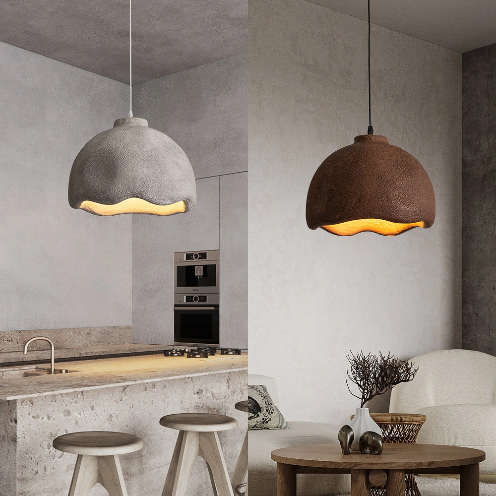 Cement Style Pendant Hanging Lighting Fixture Home Kitchen Island Bedroom Bedside