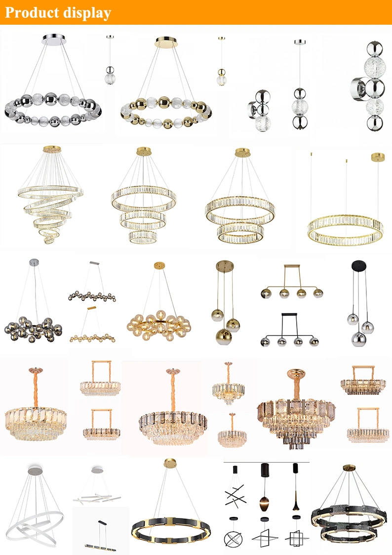 Modern Simple Vintage Chandelier Restaurant Hanging Lighting