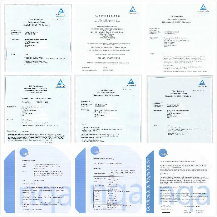 Disposable Corrugated/Extendable/Smoothbore/Coaxial Anesthesia Breathing Circuits for Medical Use