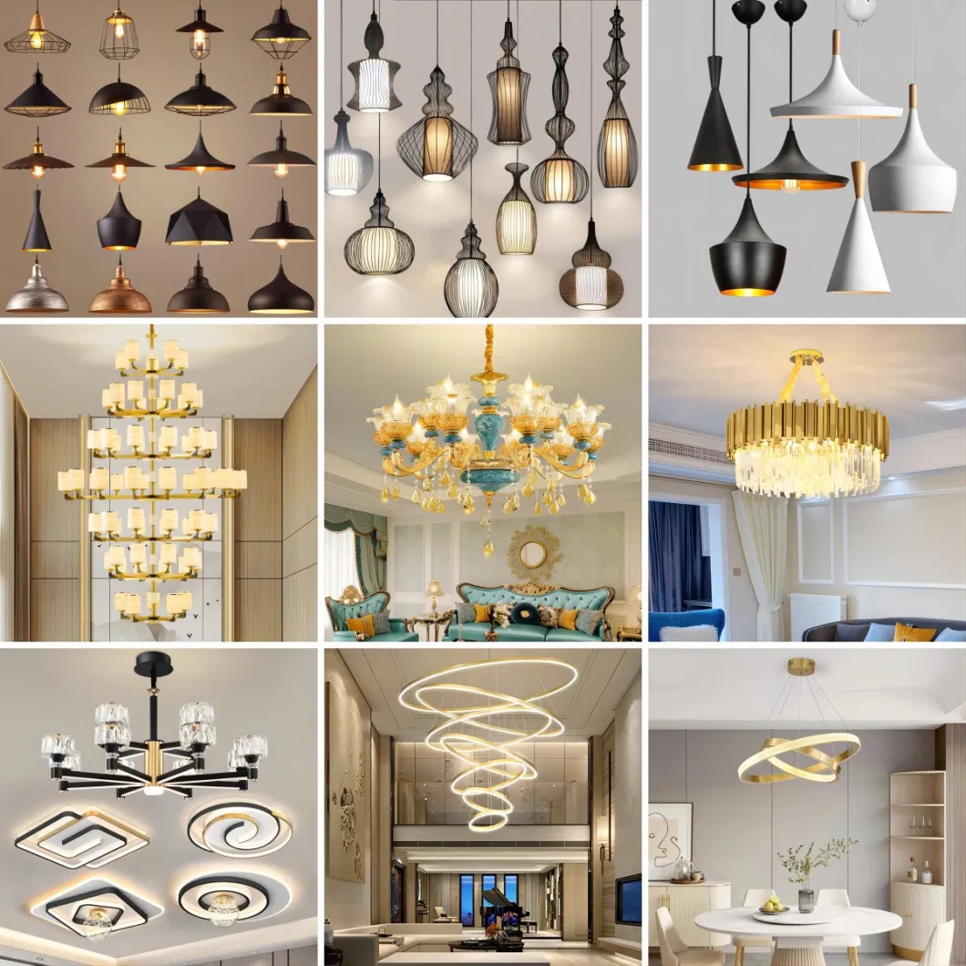 China Wholesale Price Guzhen Zhongshan Interior Lighting Chandeliers Decorative Lights Chandeliers Lamp Pendant Lights Chandeliers Modern Lighting