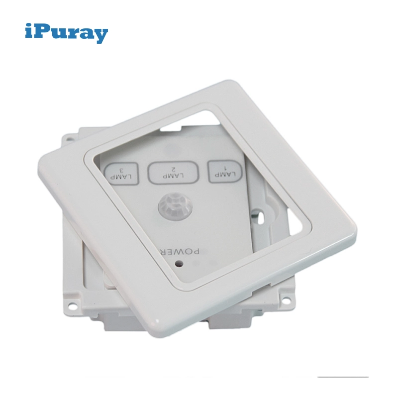 Wall Mount PIR Motion Sensor Delay Adjustable Rotary Automatic Electrical Smart Micro Light Switch