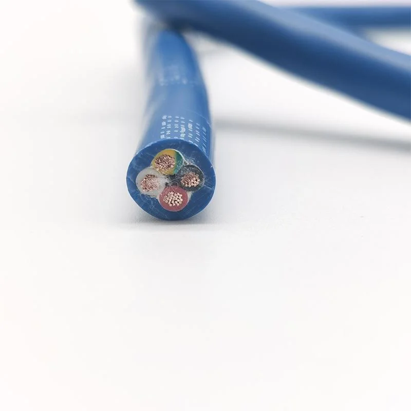 Flexible H05V2V2-F PVC Cable 300/500V PVC Sheathed Copper Conducted