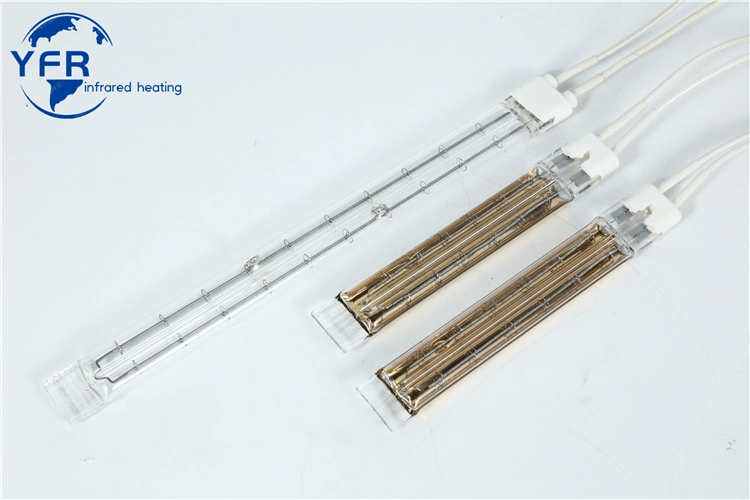 Customized IR Lamps Quartz Heating Elements Infrared Heat Tubes Halogen Bulb Radiative Heater Halogen Heat Lamp for Heidelberg Roland Komori Printing Machine