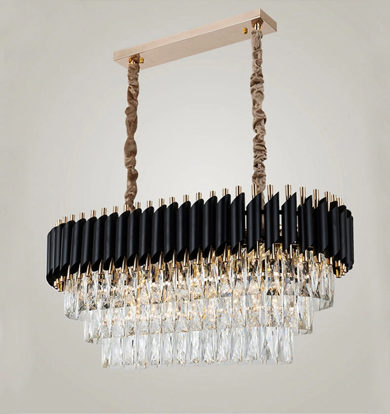 Modern Luxury K9 Crystal Chandelier Light Kitchen Pendant Lighting for Dining Room