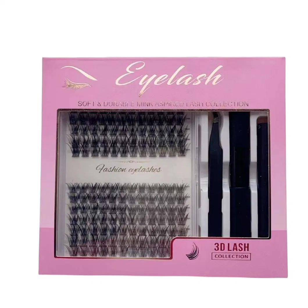 Mengfan China Makeup DIY Lash Extension Kit Wholesale Cluster Premade Fan Eyelash Extension