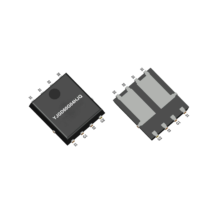 N-Channel Enhancement Mode Field Effect Transistor Moisture Sensitivity Level 1 PDFN5060-8L Fetures Applications YJGD60G04HJQ