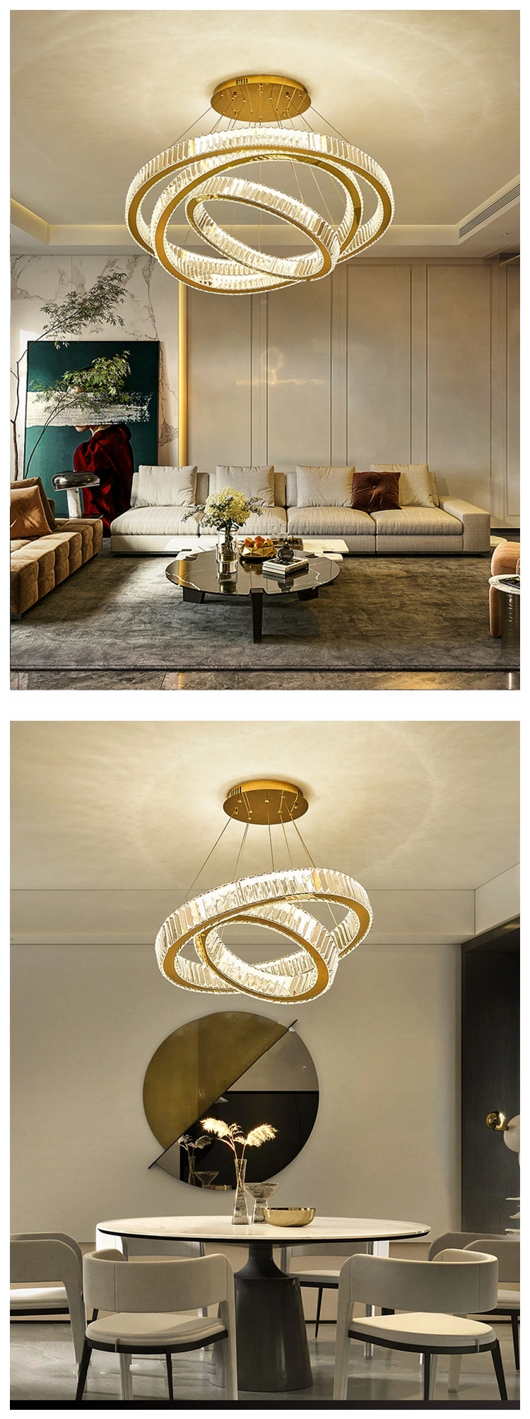 Modern Minimalist Pendant Lamp Lighting Luxury Nordic Decorative Living Room Bedroom Chandelier