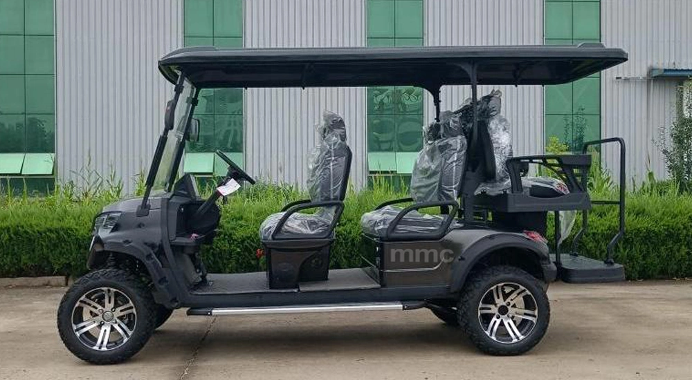 China Factory Exit Custom 2/4/6/8 Seat Solar Panels Club Car Electric Golf Cart Multifunction off Road Hunting Golf Carts