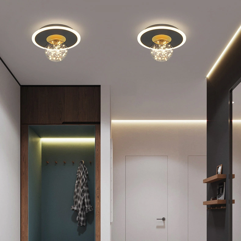 LED Ceiling Lights Iron Lighting Fixture for Bedroom