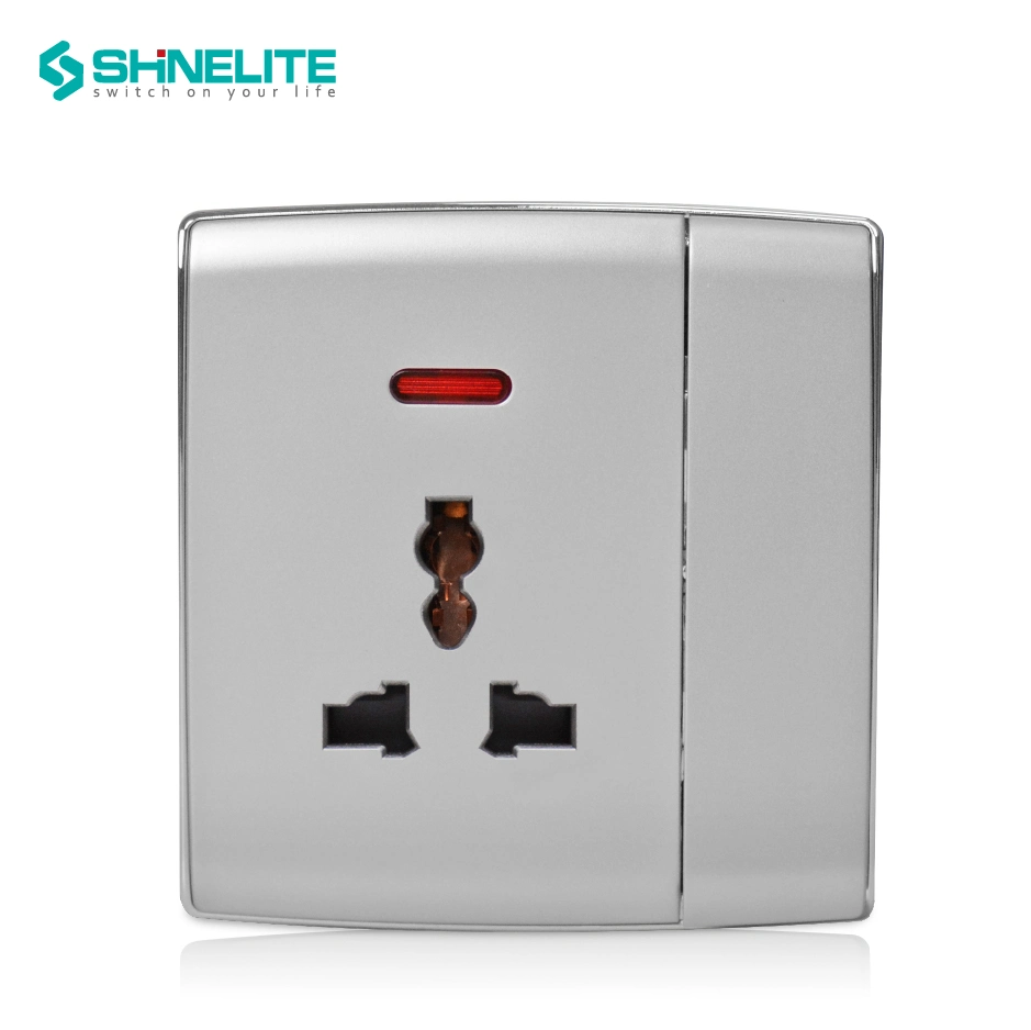 Decorative Switch Socket 2 Gang 2 Way BS UK Electrical Wall Switch