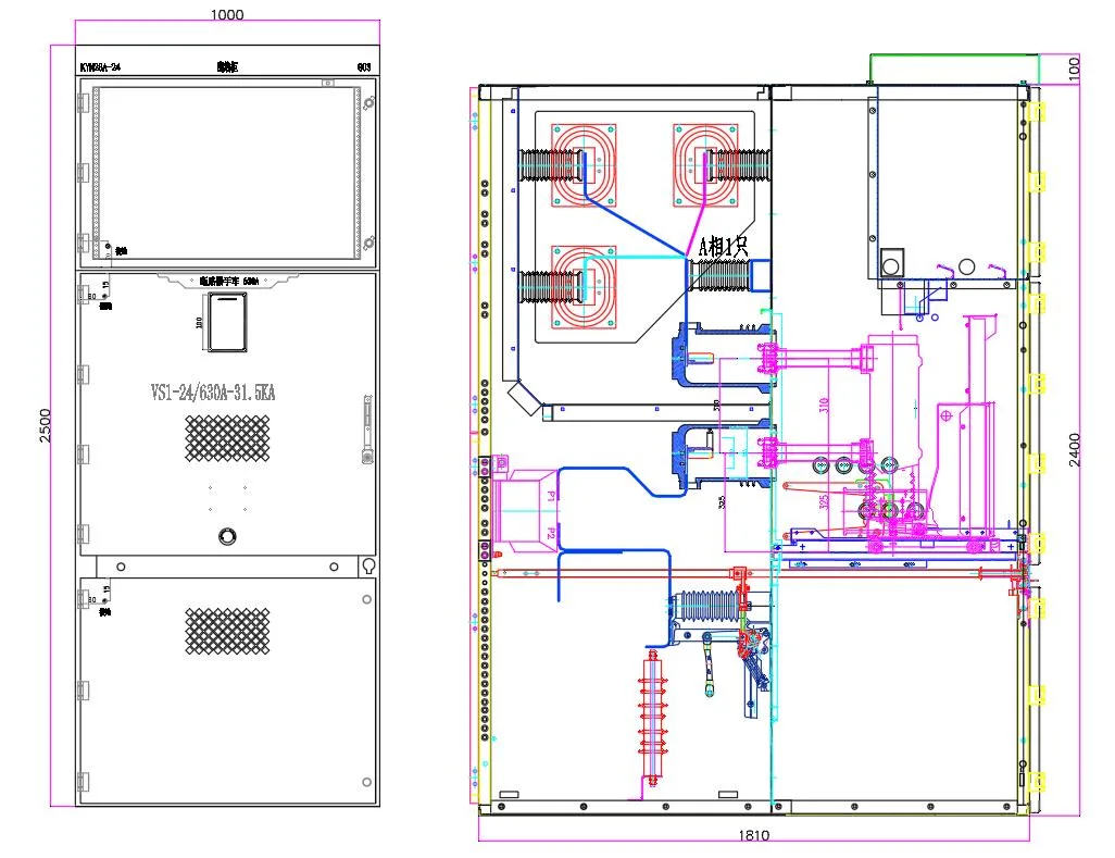 High Voltage Low Voltage Electrical Panel for Distribution System Electrical Cabinet Electrical Enclosures