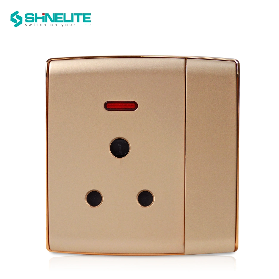 Decorative Switch Socket 2 Gang 2 Way BS UK Electrical Wall Switch