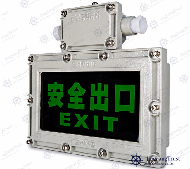 Explosion Proof LED Emergency Exit Sign Indicatior Light