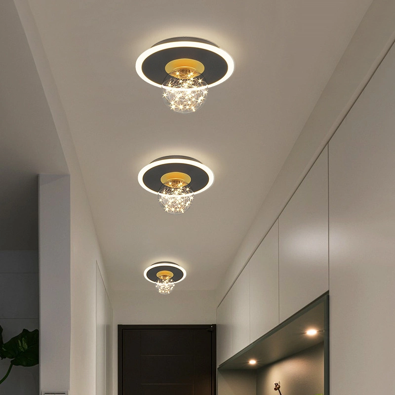 LED Ceiling Lights Iron Lighting Fixture for Bedroom