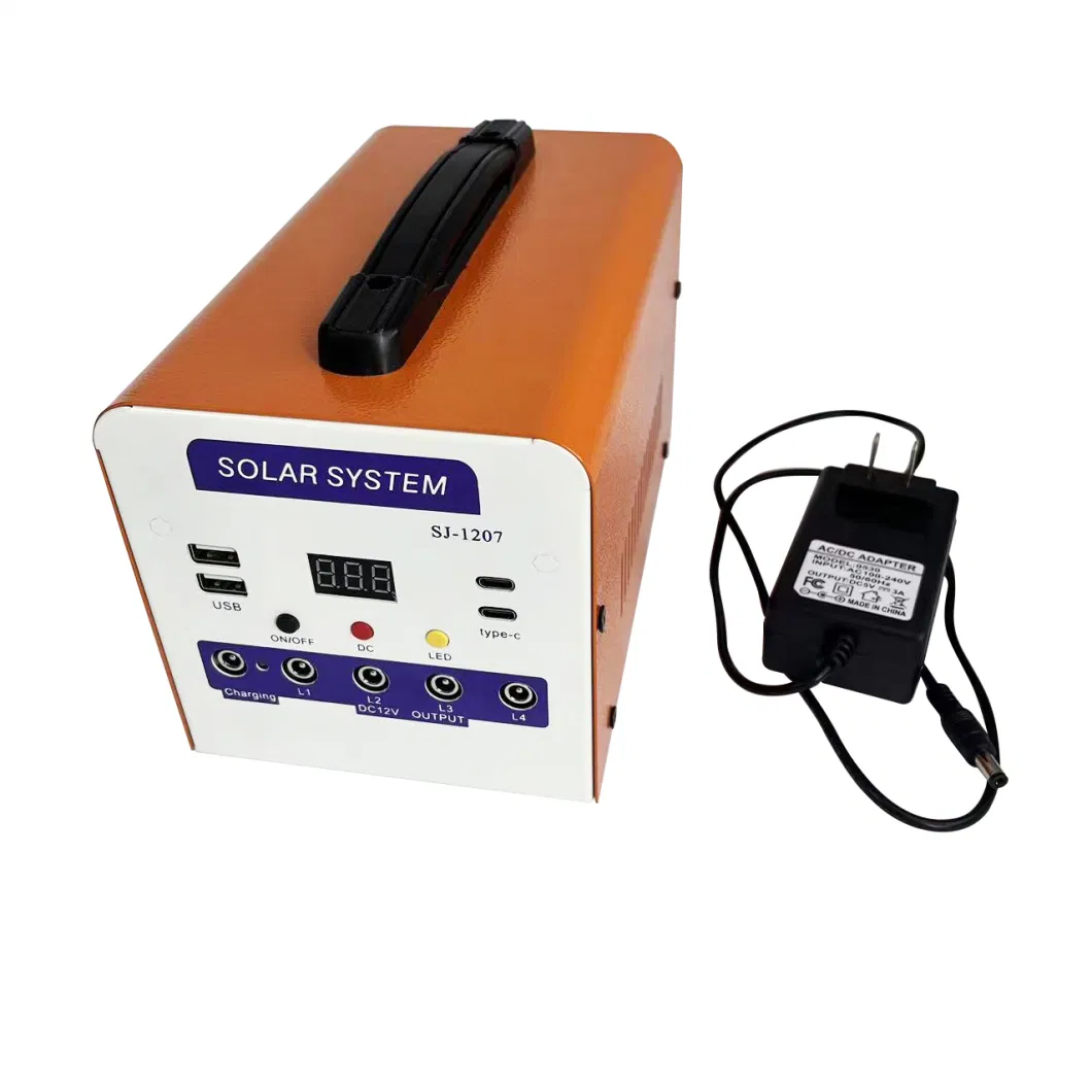 OEM ODM Rechargeable DC Solar Lithium LiFePO4 Battery Home Backup Portable Power Supply Energy Storage System Station Powerbank for Outdoor Activities